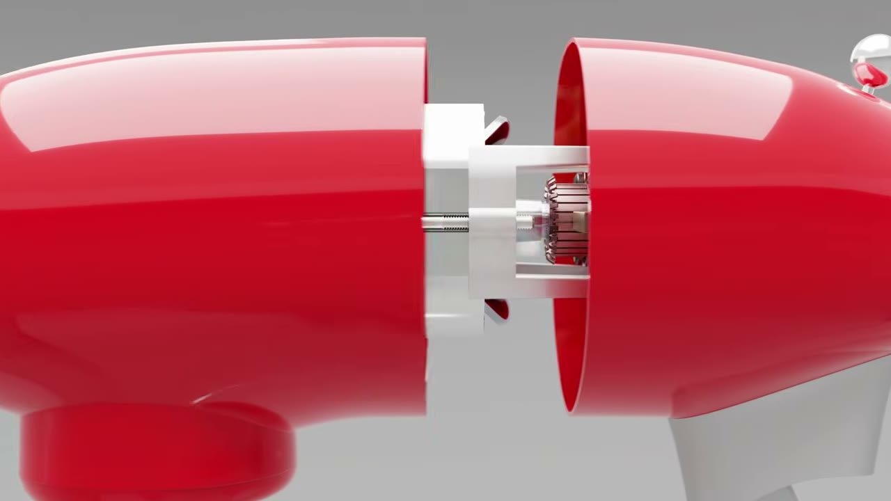 Màn hình Blender trong video hướng dẫn — SMEG product animation — chuẩn micro-detail.